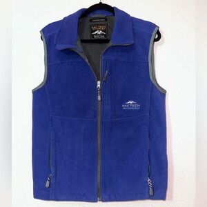Men’s Blue Outdoor Fleece Vest Pac Tech/ Pacific Trail